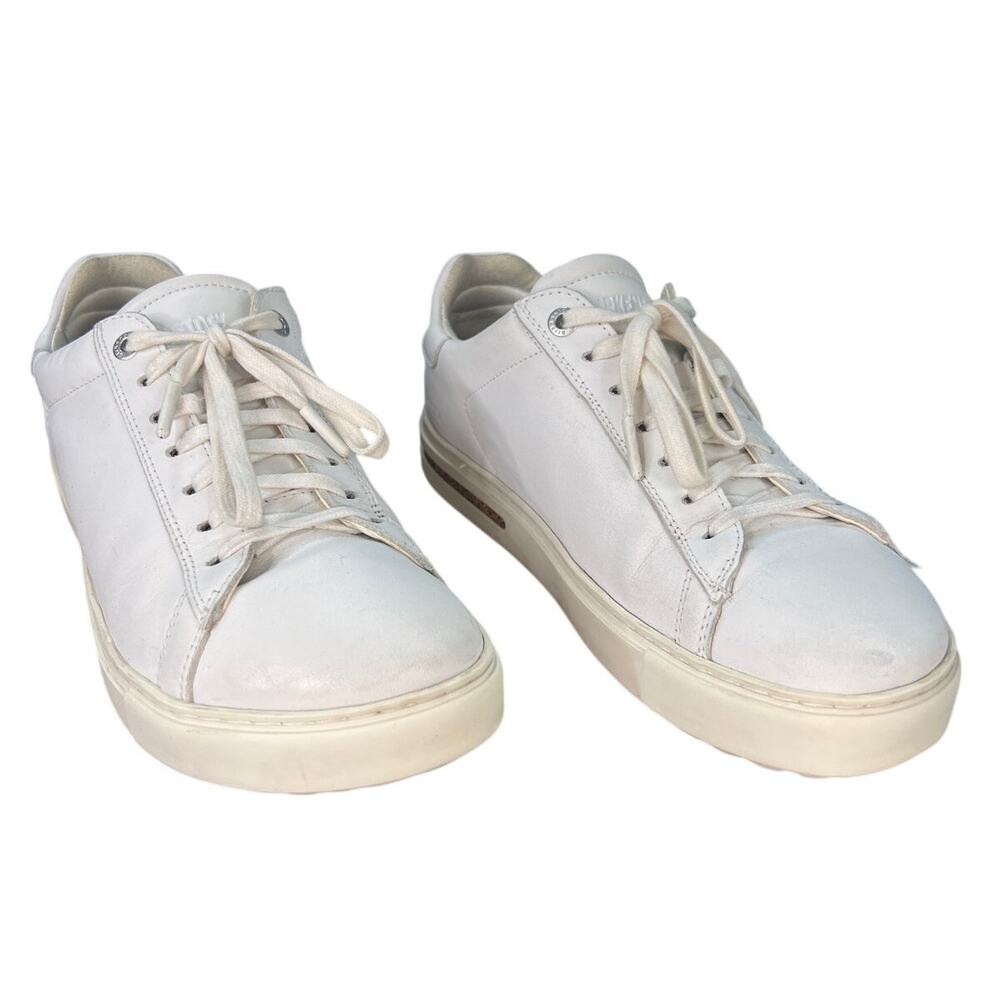 Birkenstock Unisex Bend Low White Leather Lace Uo Sneaker Size M 6 W 8 - Picture 5 of 11